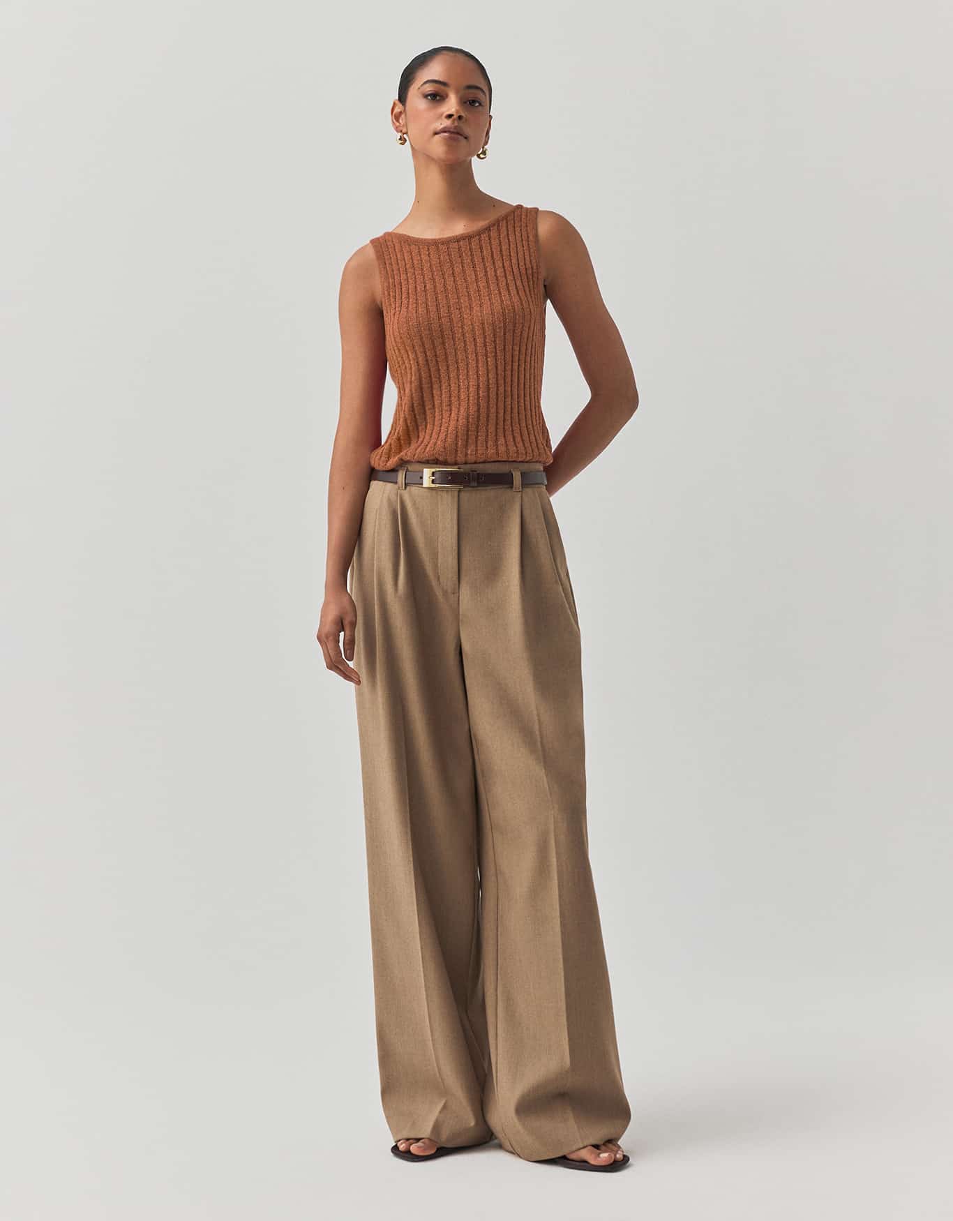 Tunica Tricot Canelada