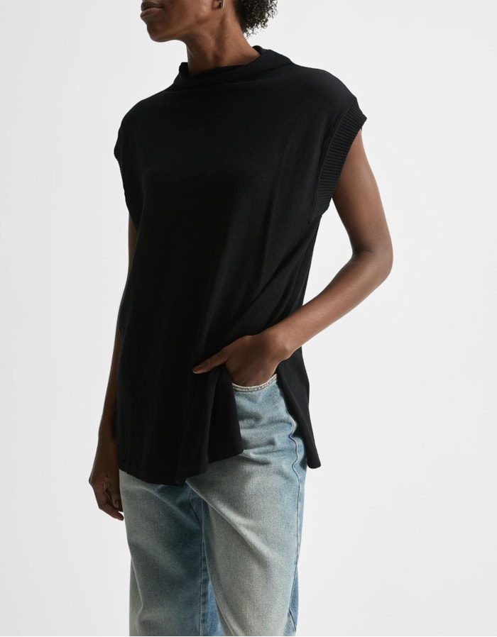 Shoulder — Túnica Tricot Rib Lateral