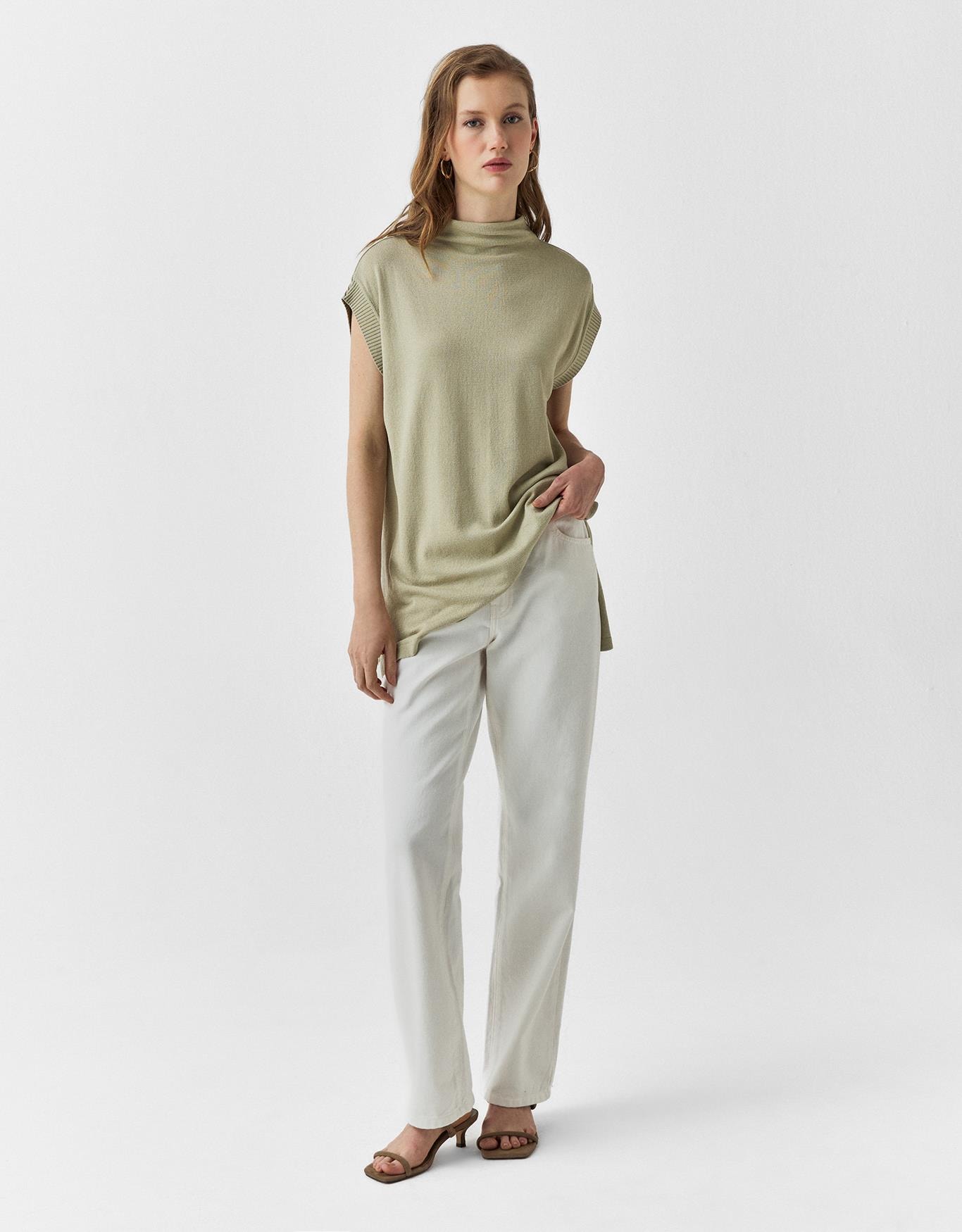 Túnica Tricot Rib Lateral