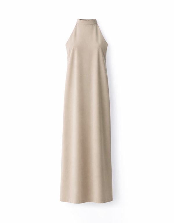 Vestido 360 Alfaiataria Leve Gola Alta