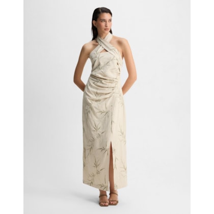 Vestido Bordado Botanico