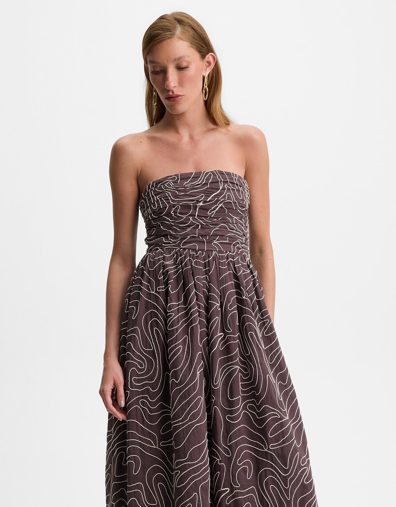 Vestido Bordado Caminhos