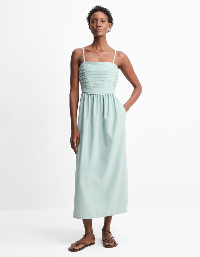 Shoulder — Vestido Busto com Pregas