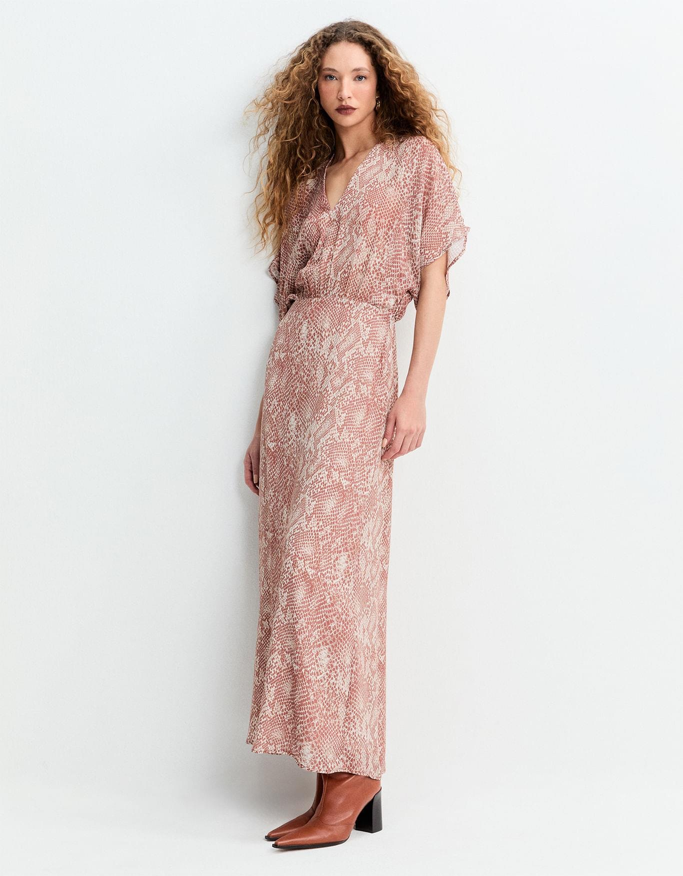 Vestido Cobra Ferrugem