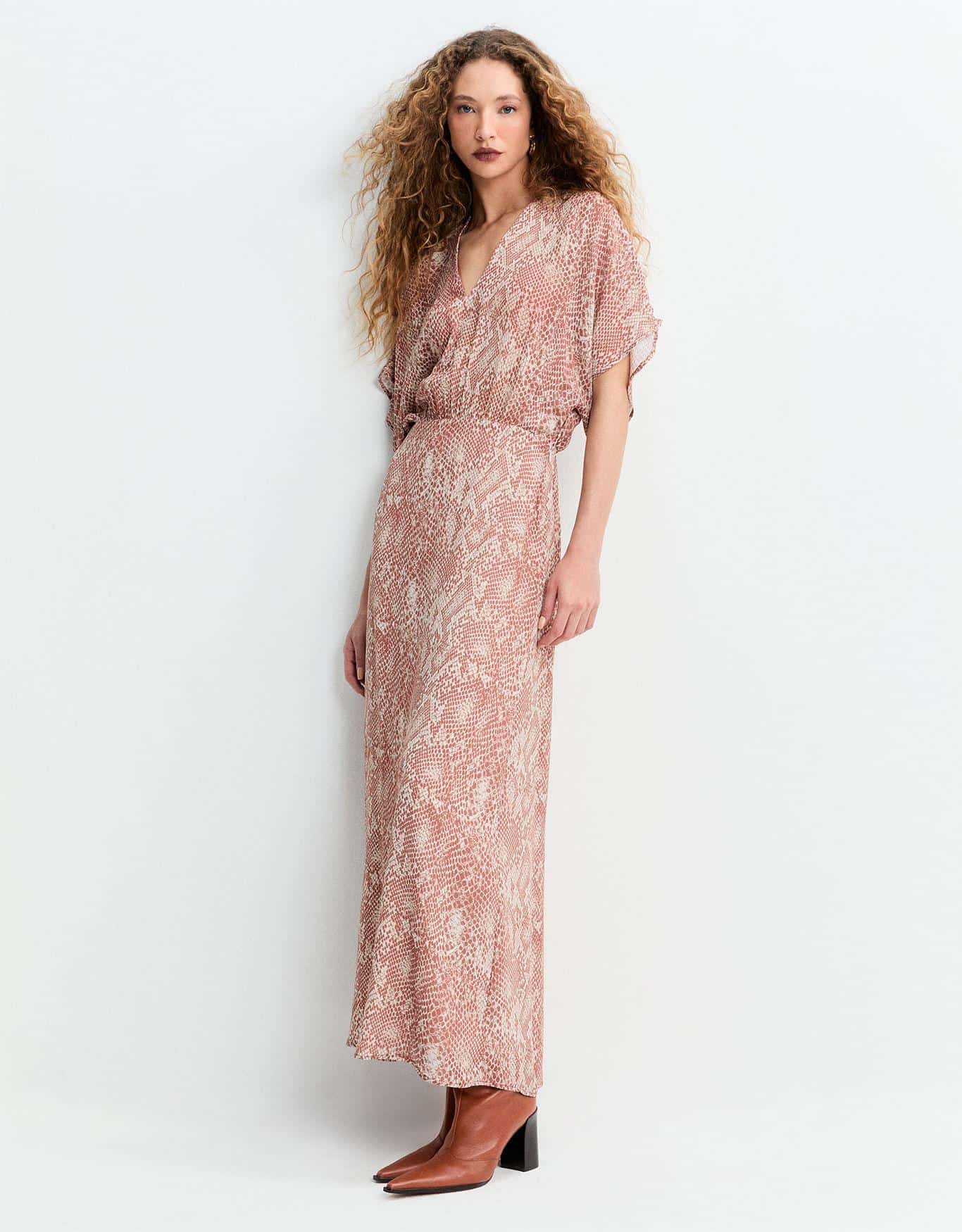 Vestido Cobra Ferrugem