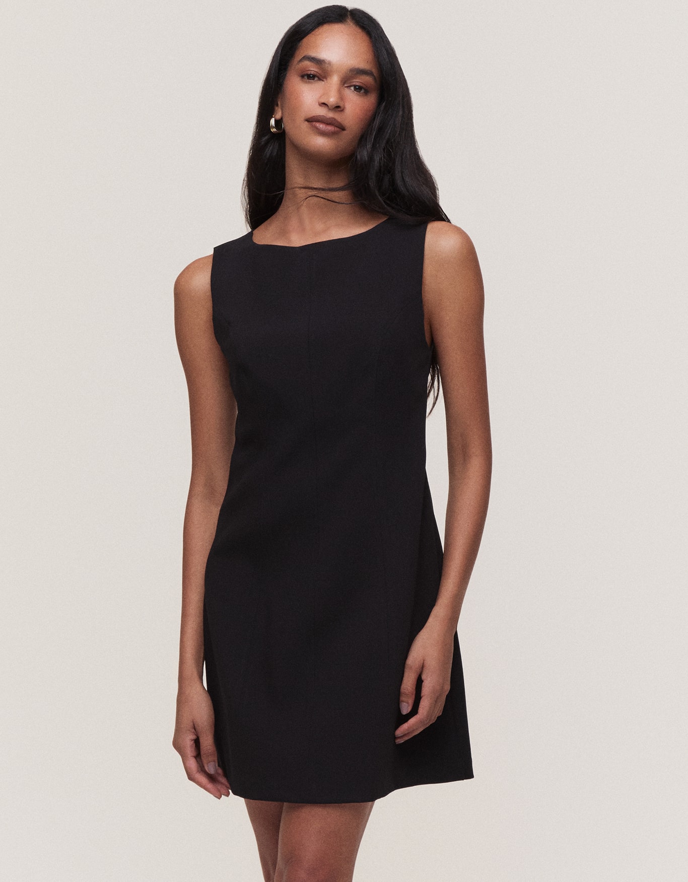Vestido Curto Alfaiatado