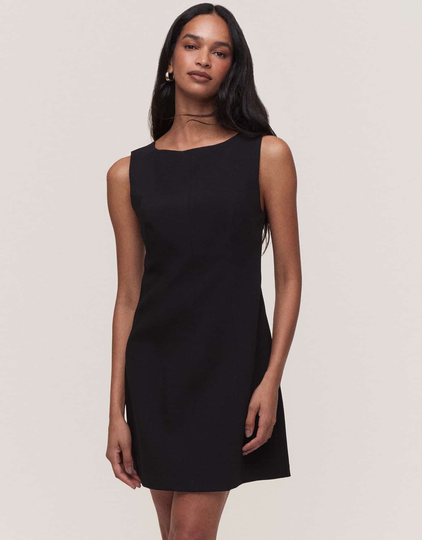 Vestido Curto Alfaiatado