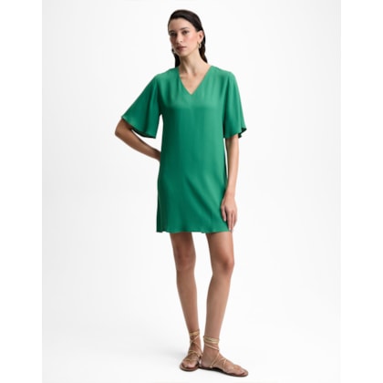 Vestido Curto Decote v