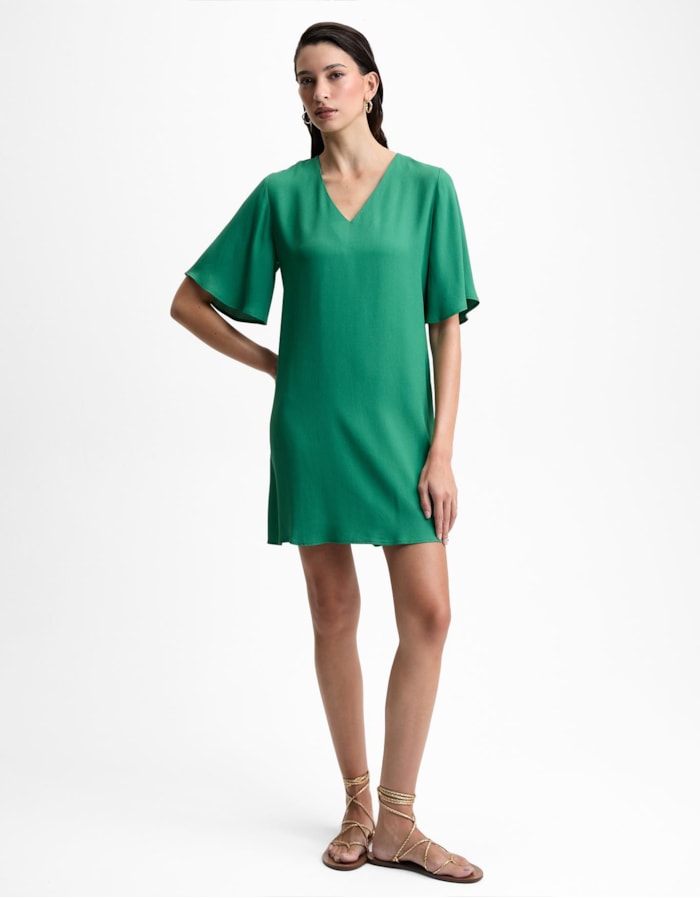 Shoulder — Vestido Curto Decote V