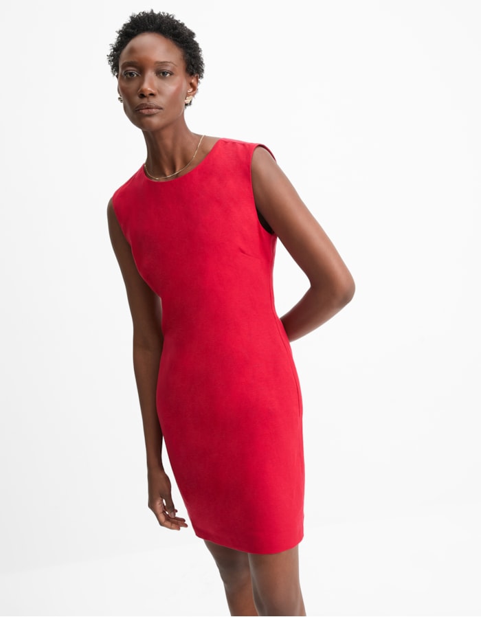 Shoulder — Vestido Curto Linho
