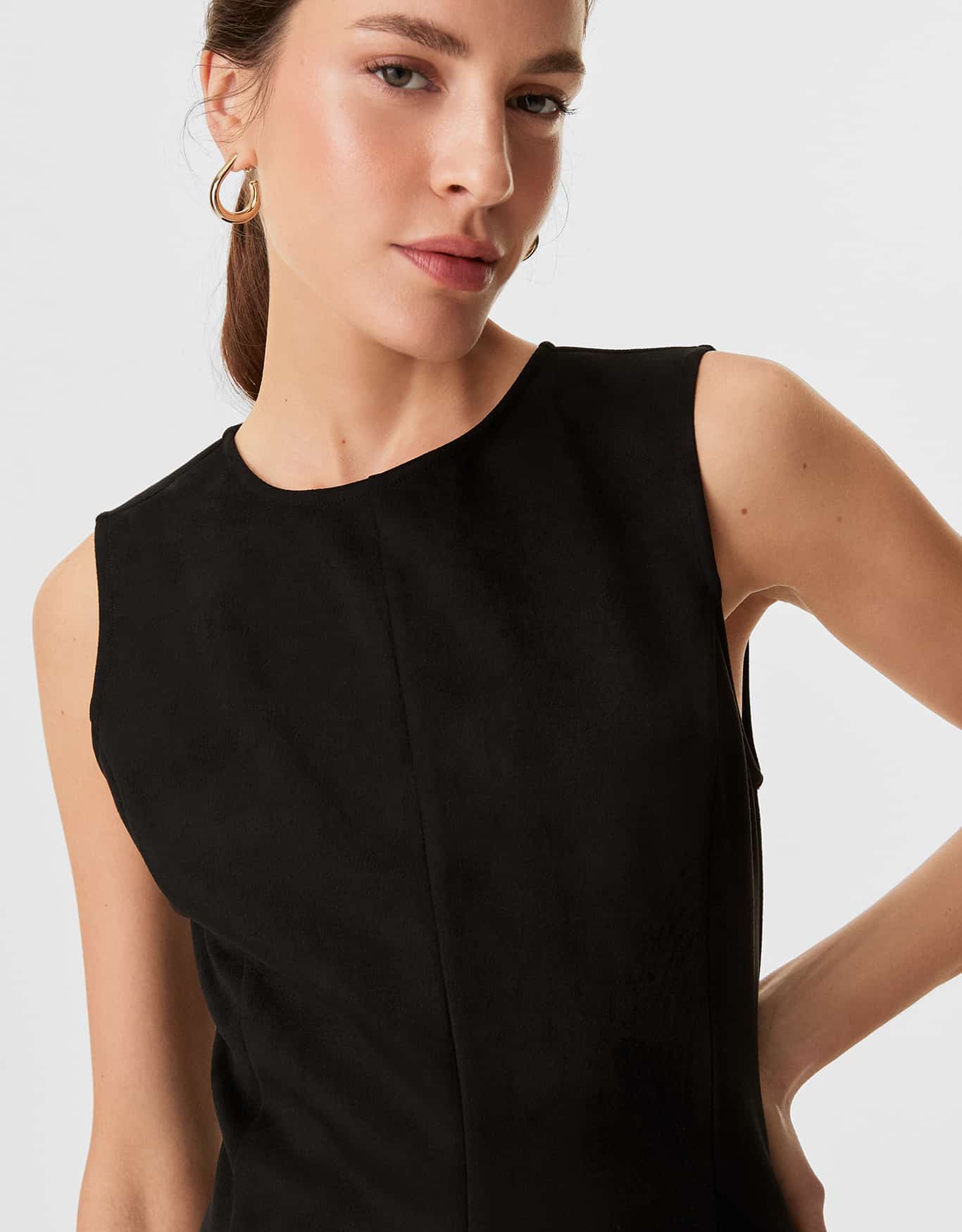 Vestido Curto Suede