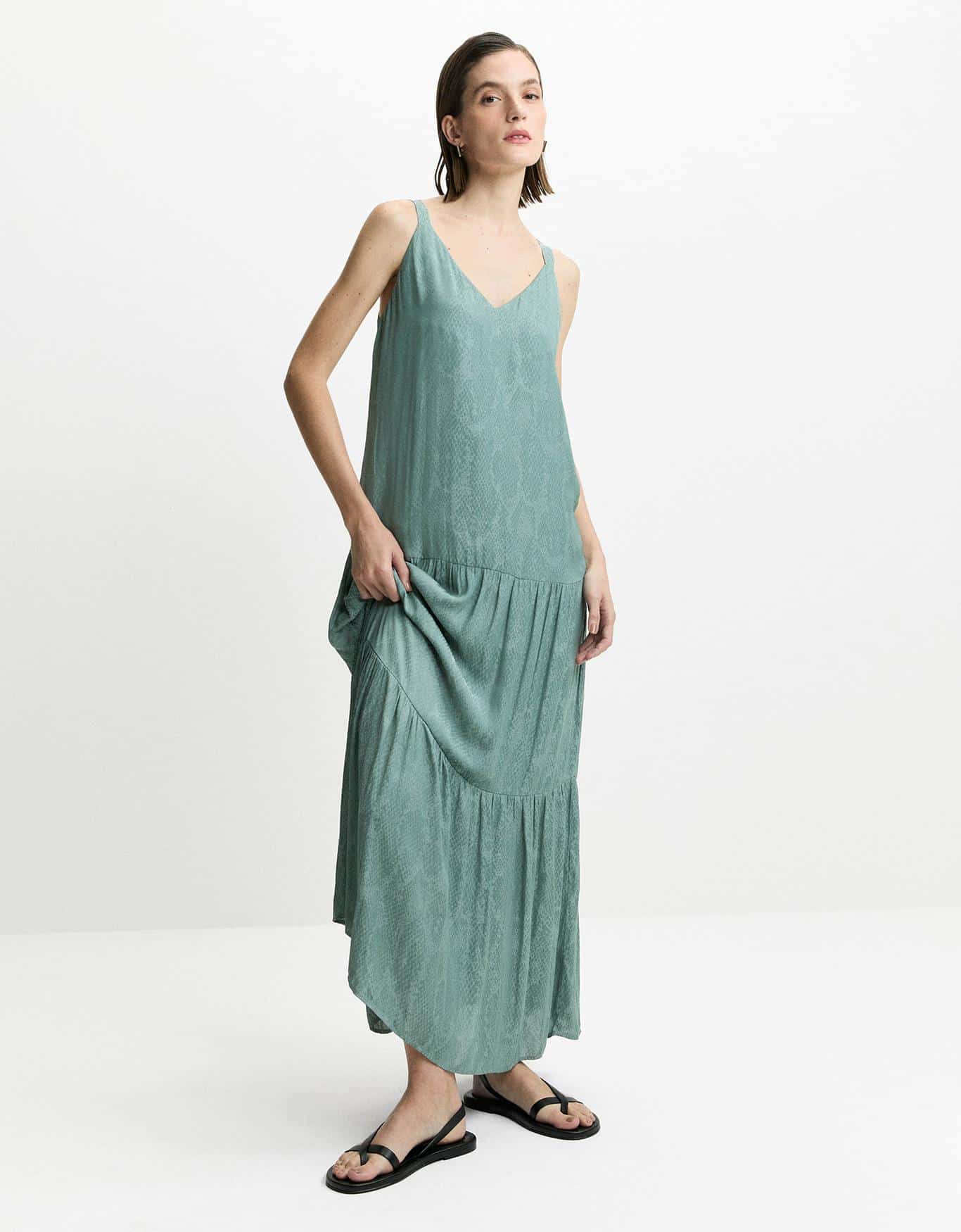 Vestido Decote V