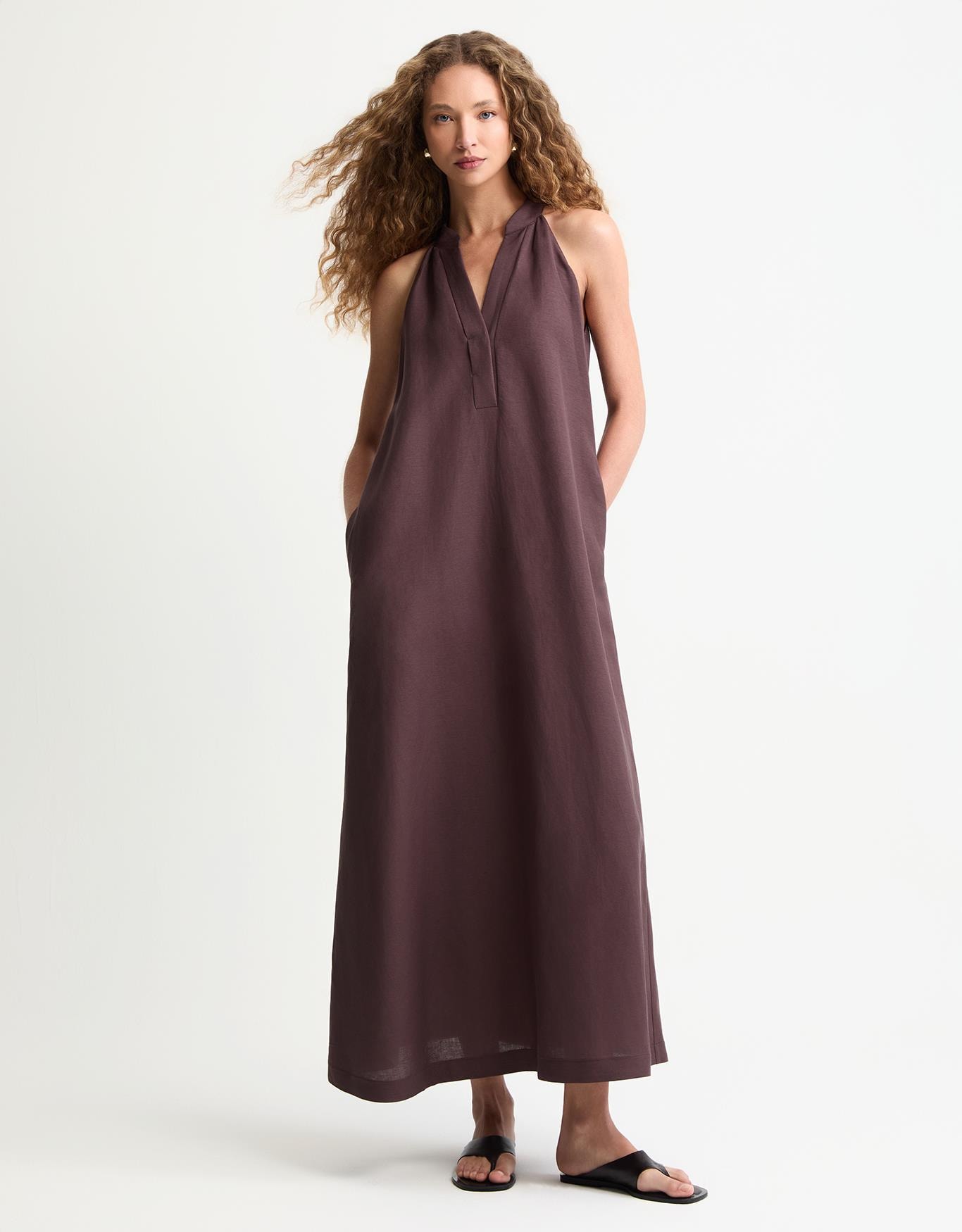 Vestido Evasê Com Cinto