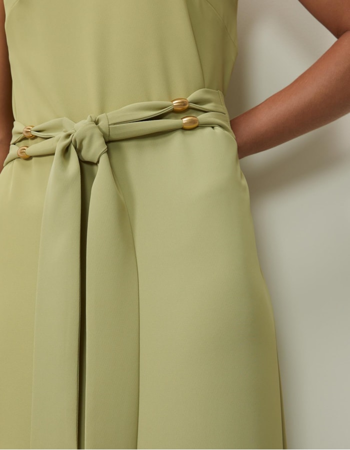 Vestido Evasê Um Ombro Só