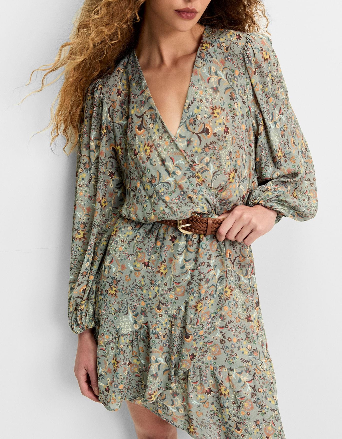 Vestido Floral Acqua