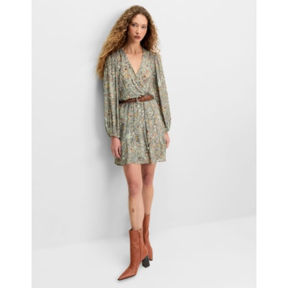 Vestido Floral Acqua