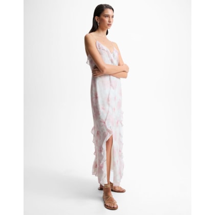 Vestido Floral Aquarela