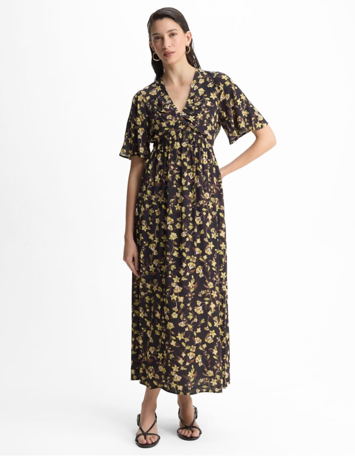 Vestido Floral Cacto