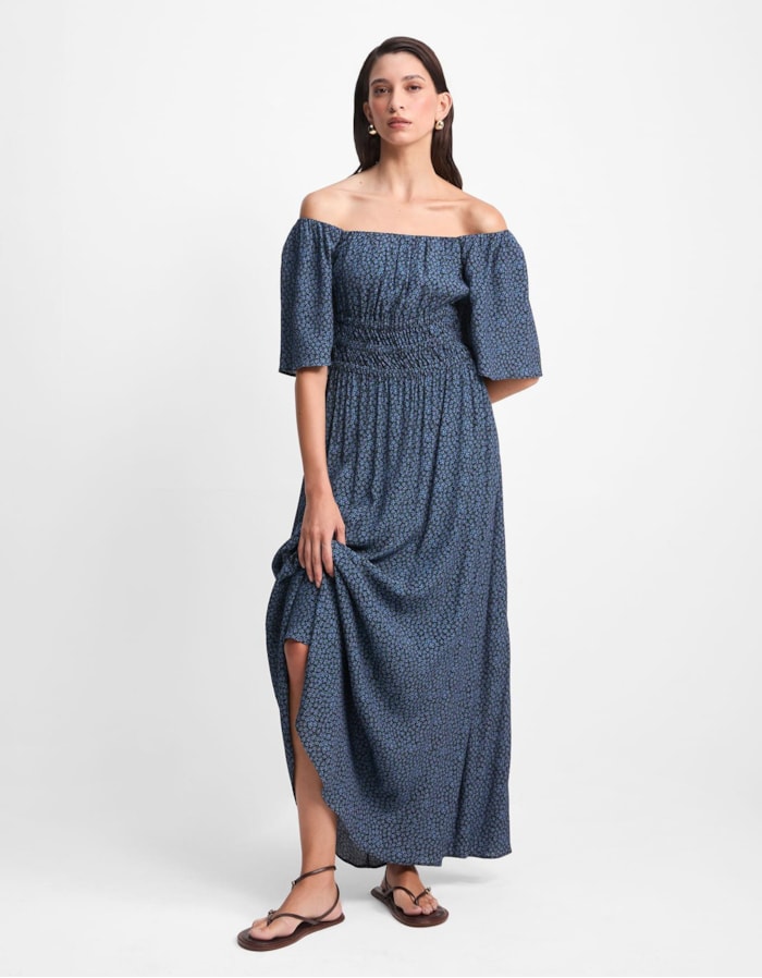 Shoulder — Vestido Floral Dia