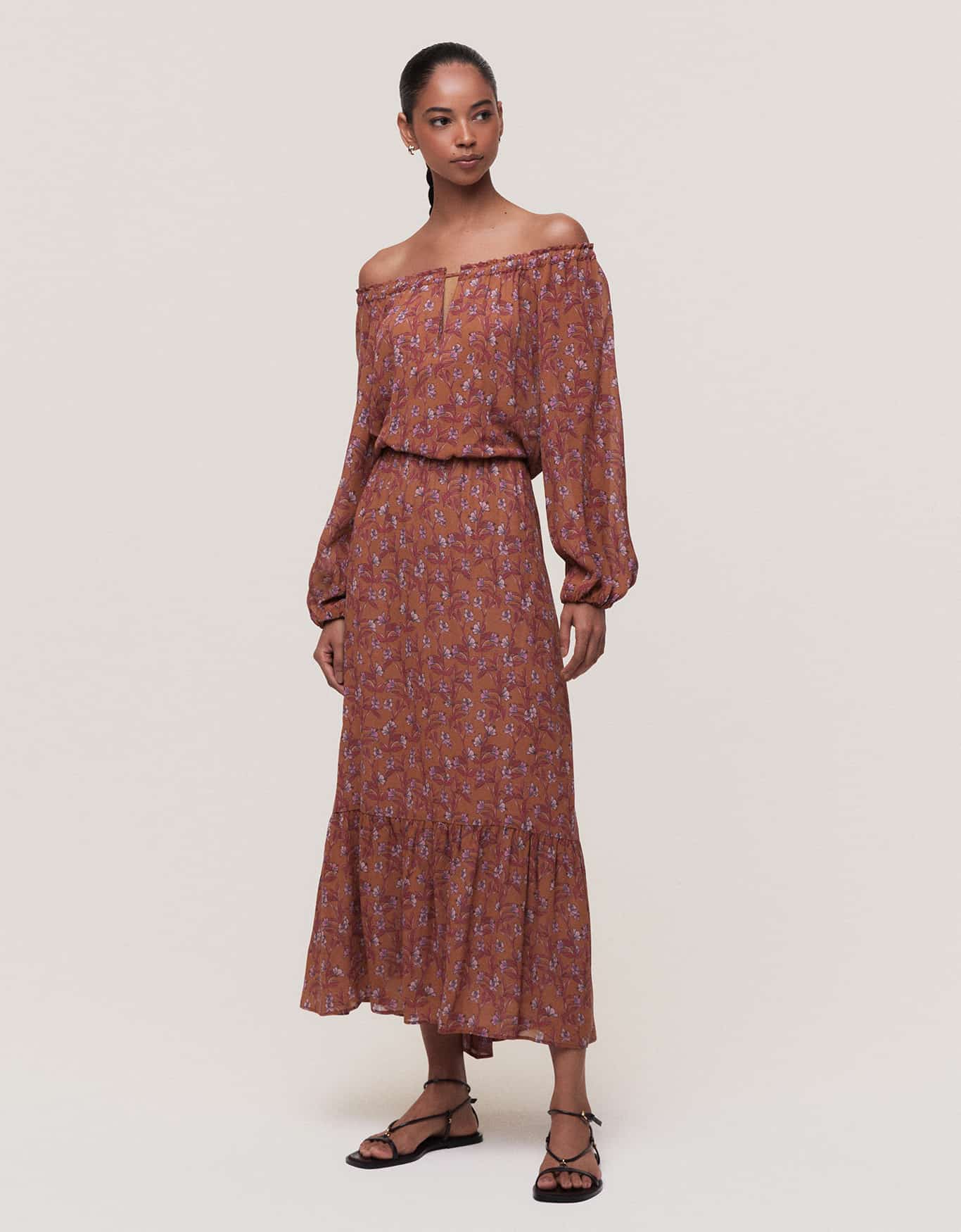 Vestido Floral Jacarandá
