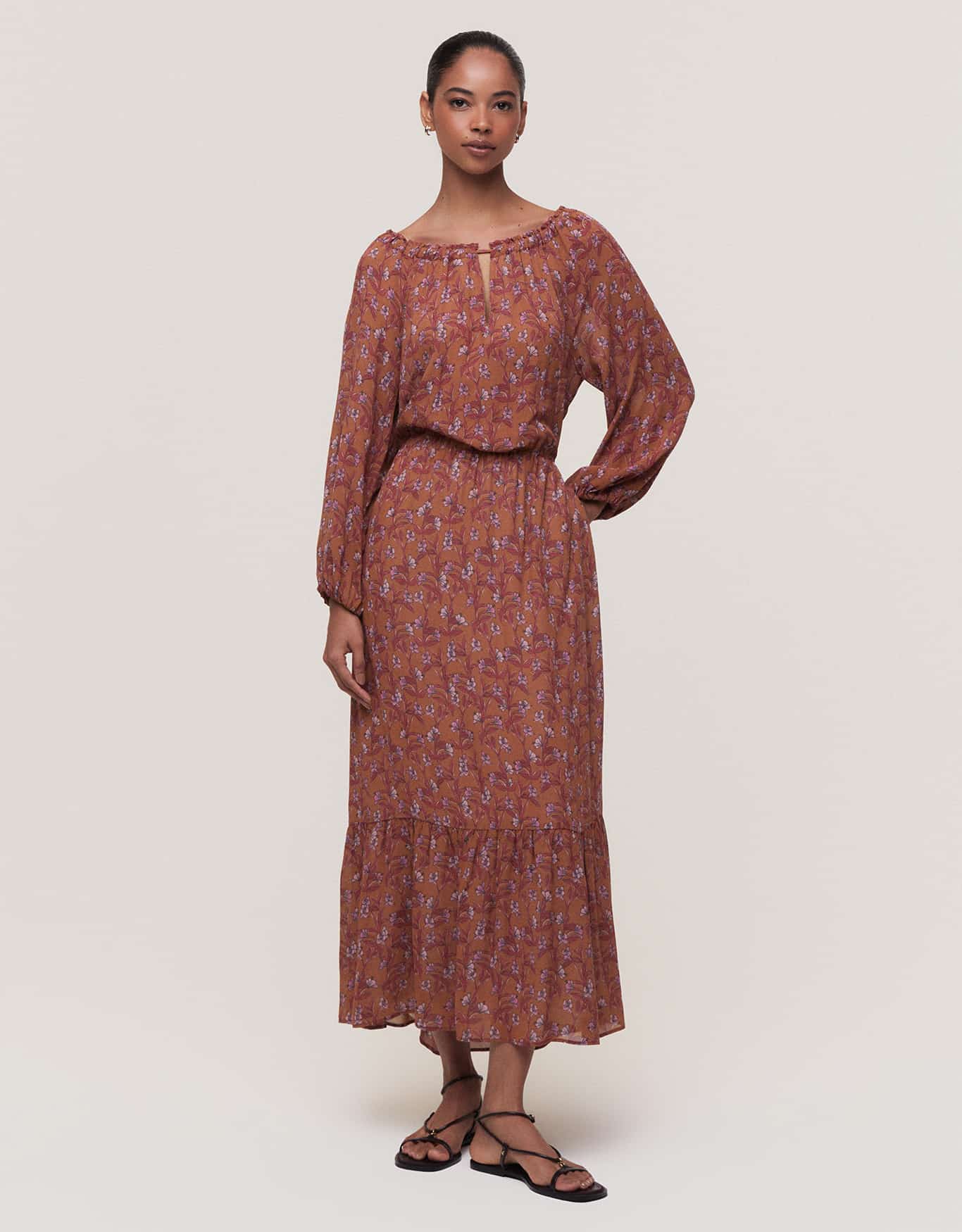 Vestido Floral Jacarandá