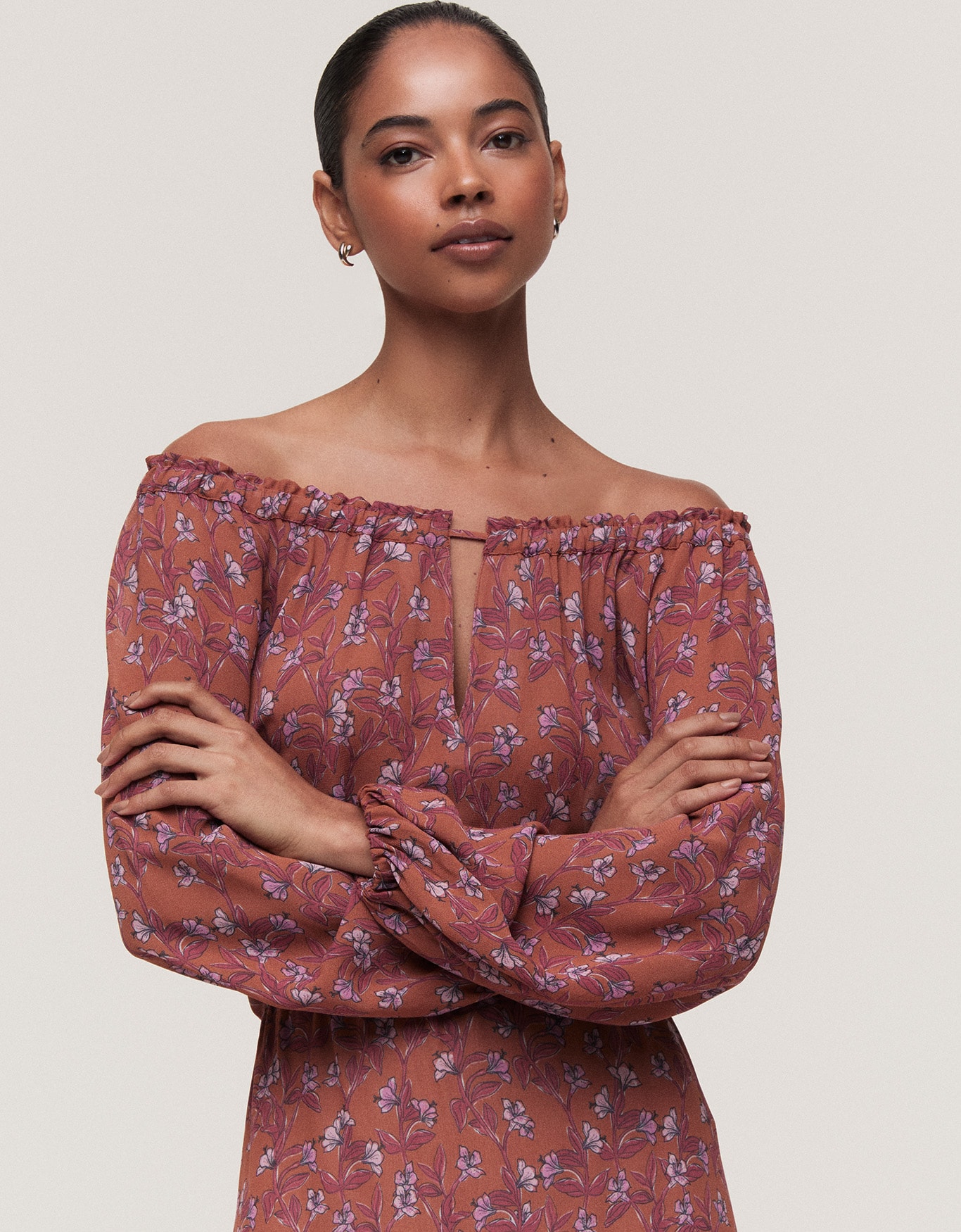 Vestido Floral Jacarandá