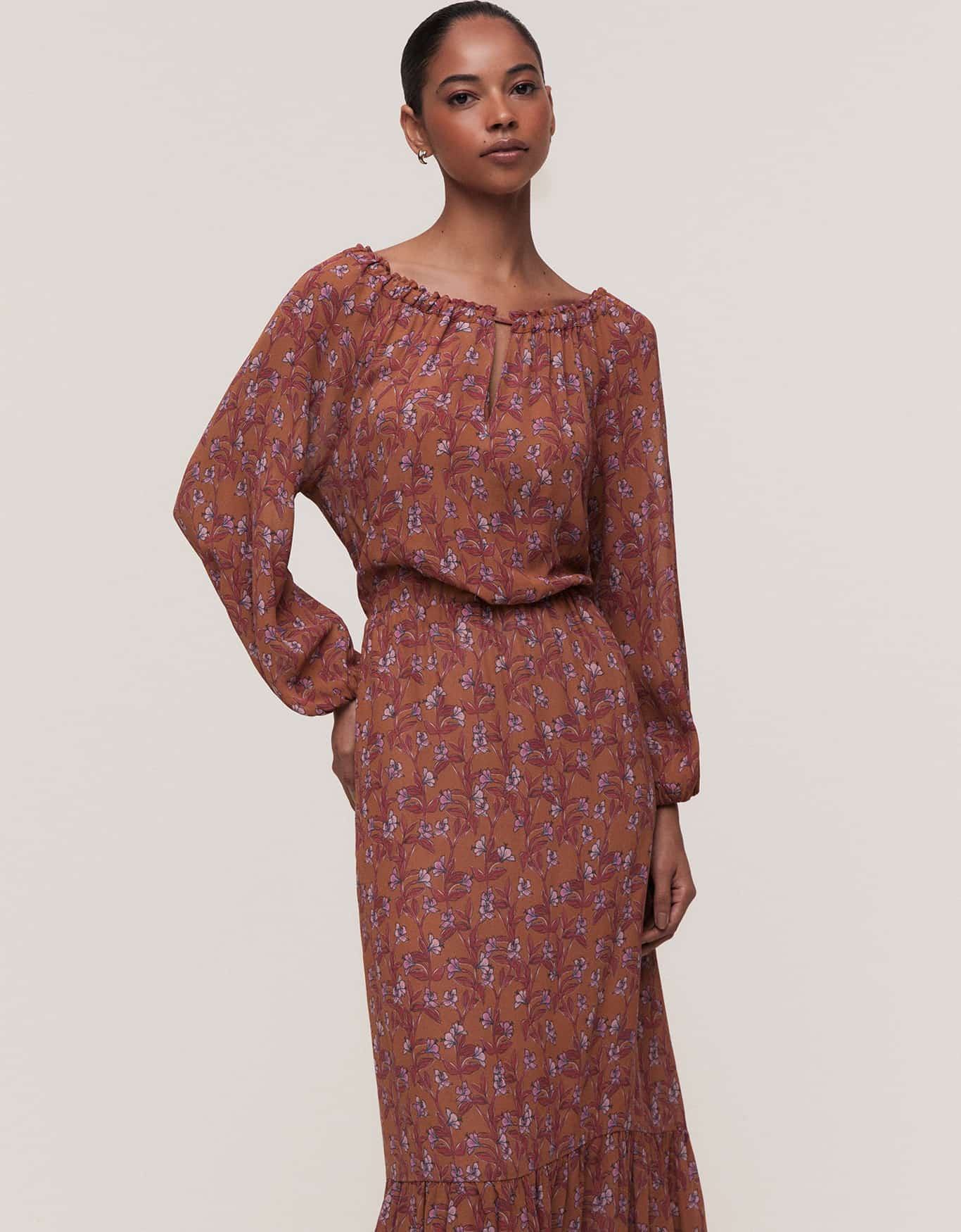 Vestido Floral Jacarandá
