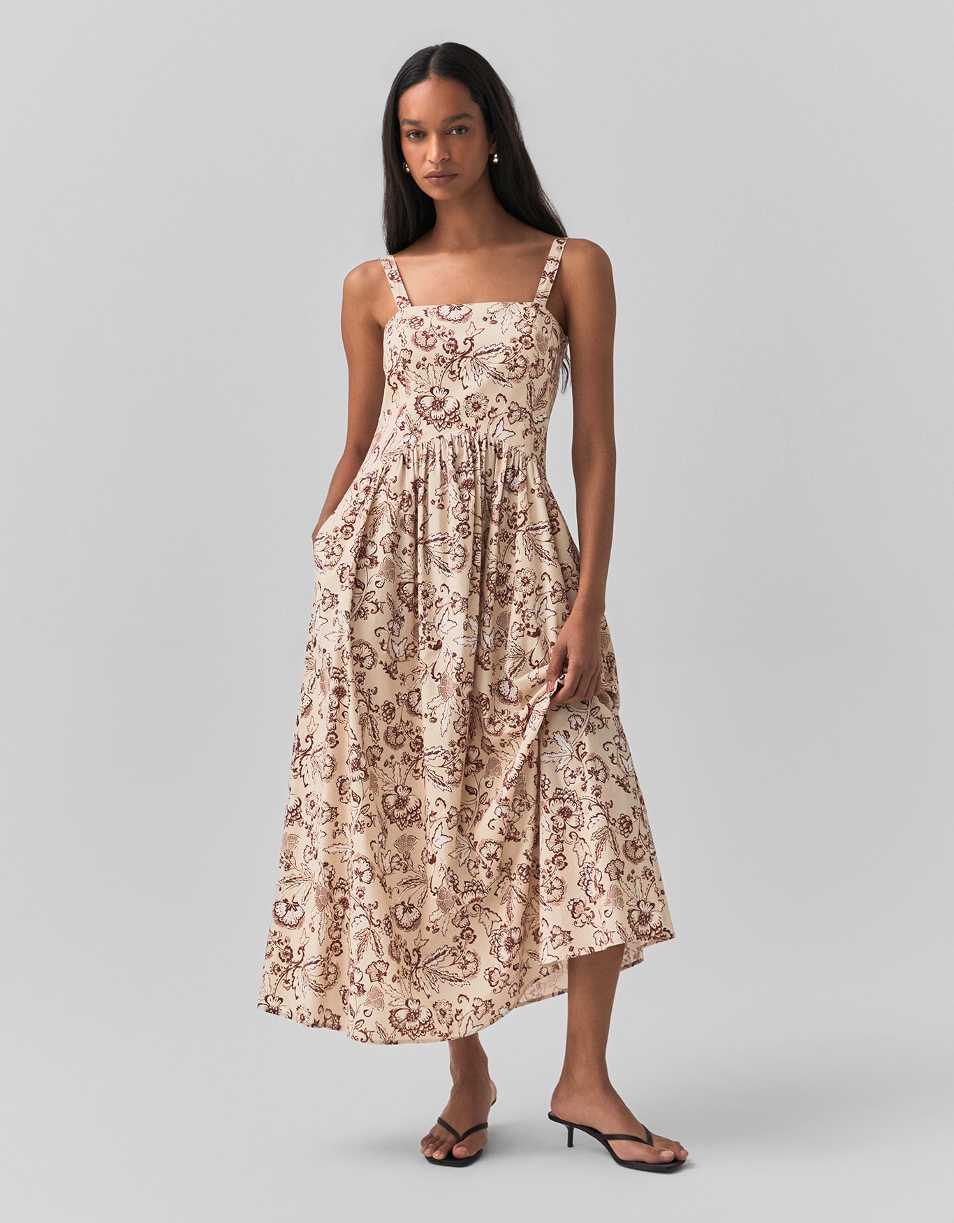 Vestido Floral Terra