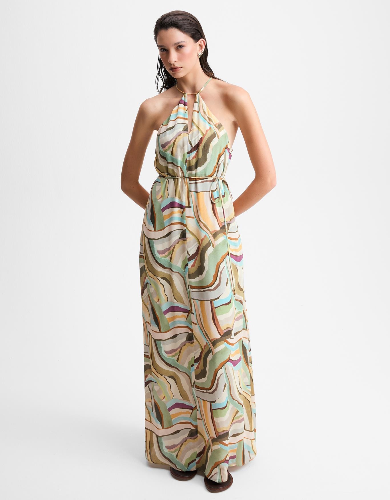 Vestido Gráfico Verão