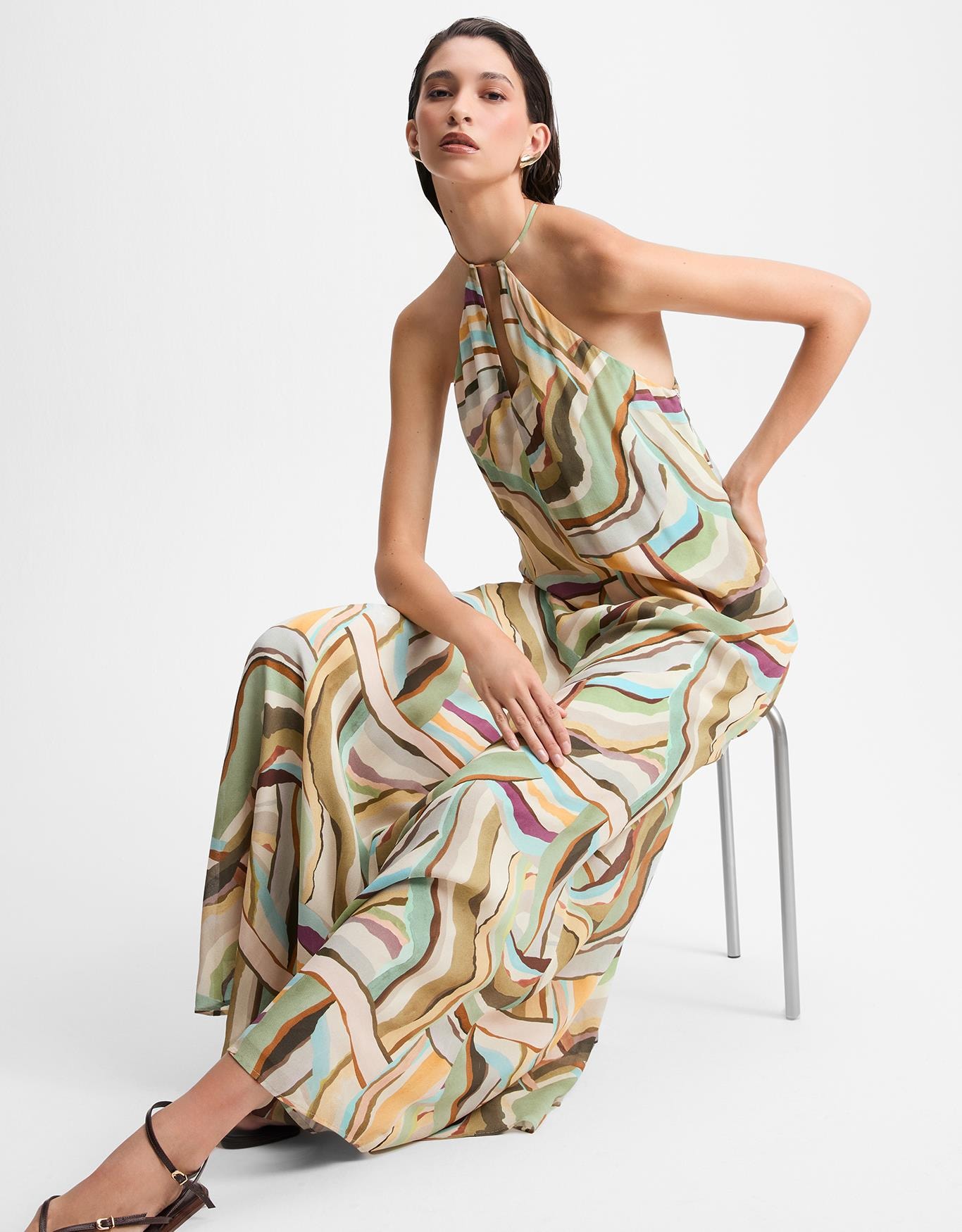 Vestido Gráfico Verão