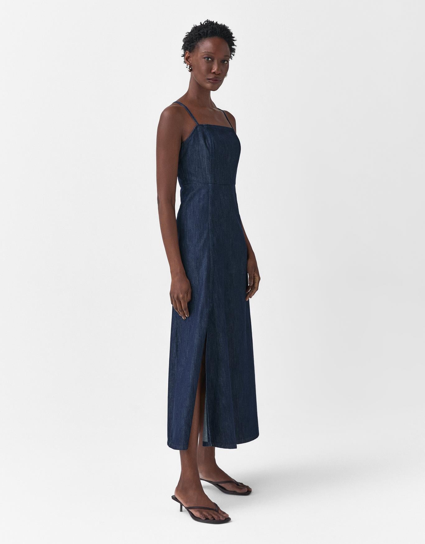 Vestido Jeans Recortes