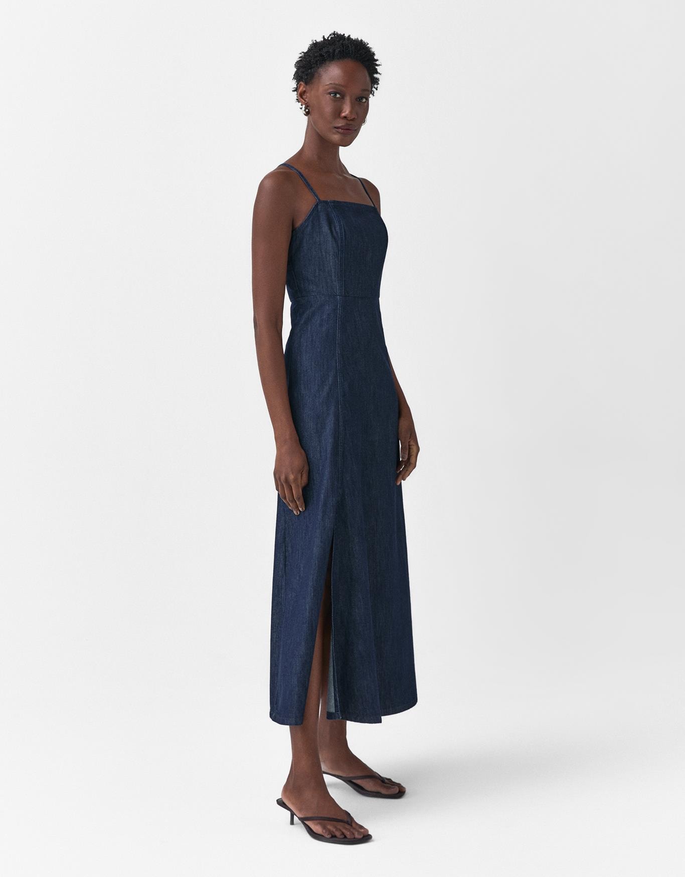 Vestido Jeans Recortes