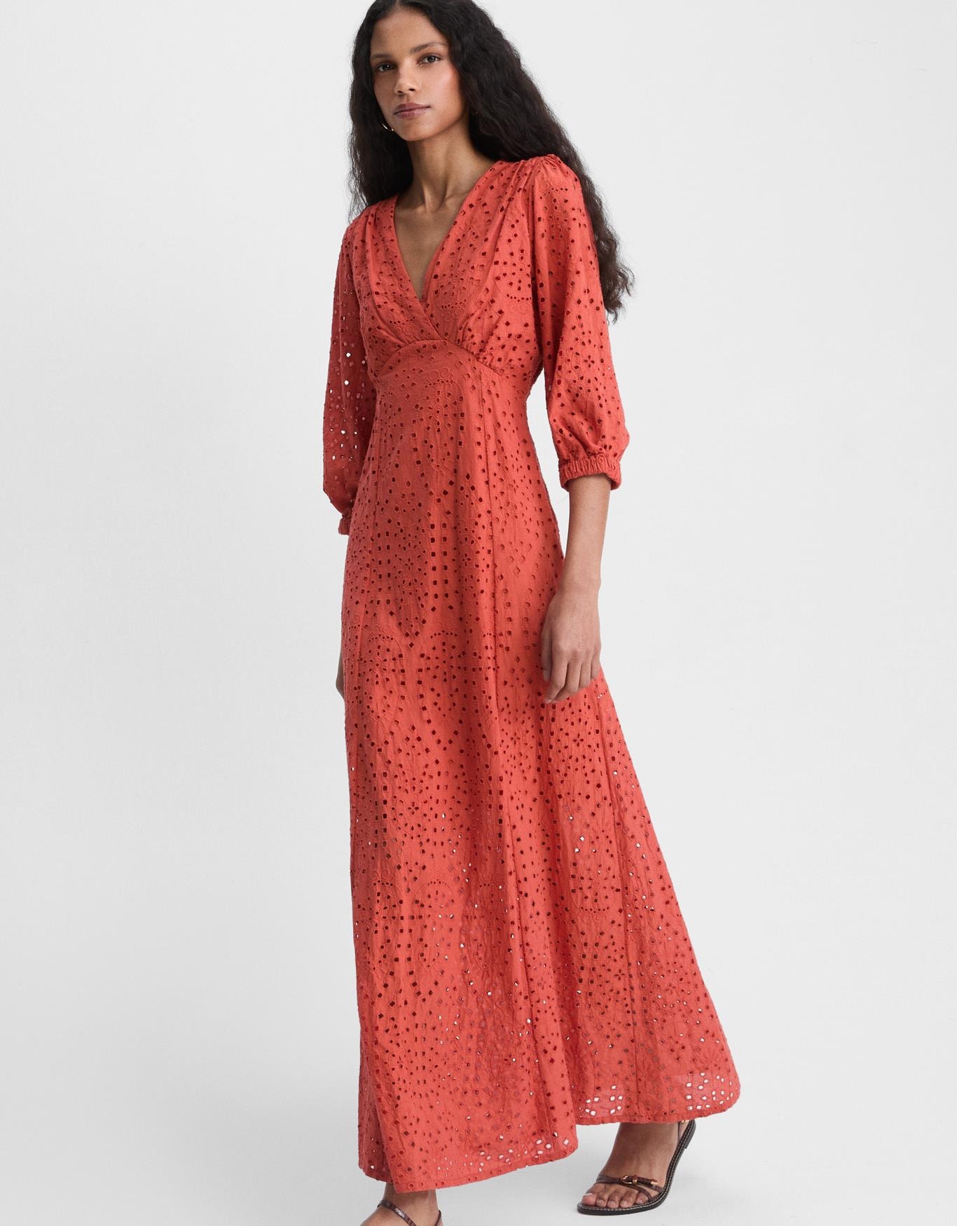 Vestido Laise Detalhes Franzidos