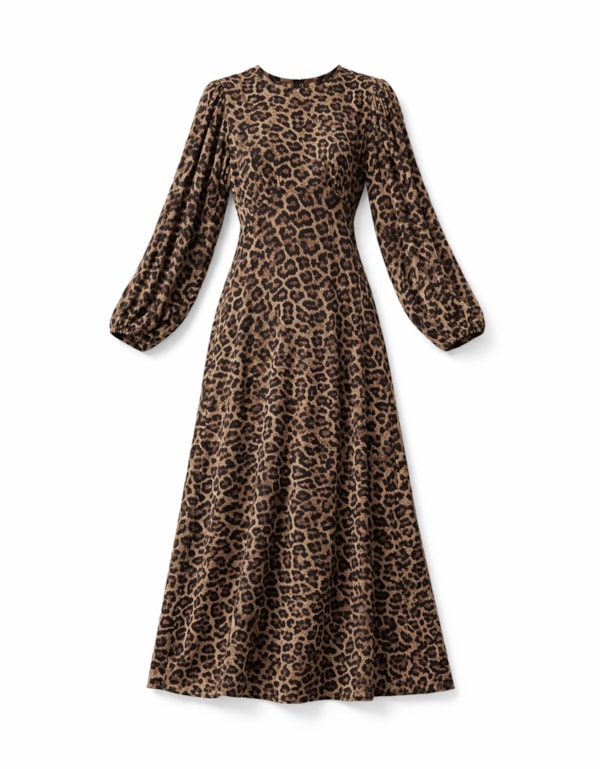 Vestido Leopardo