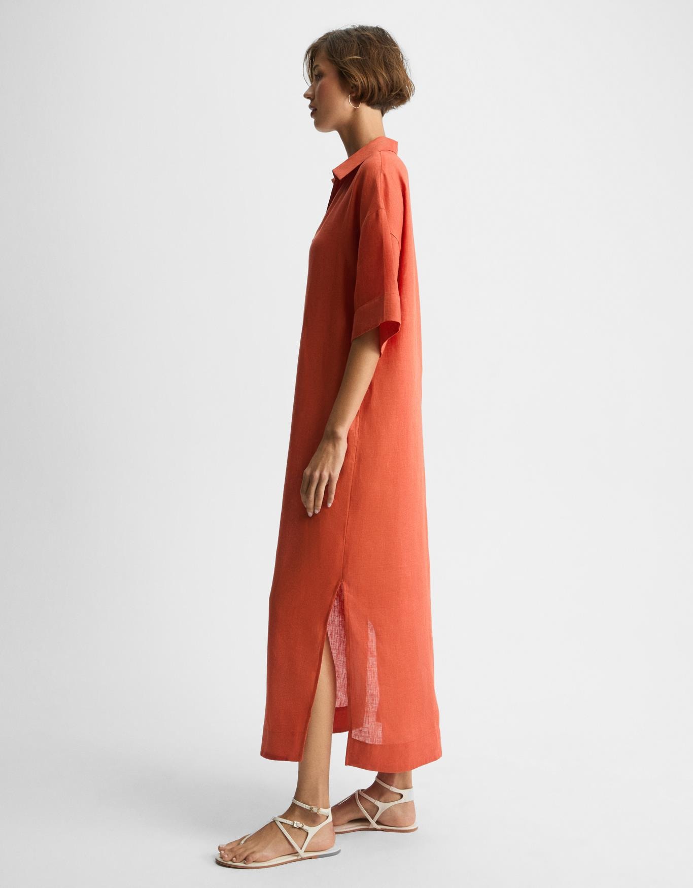 Vestido Linho Chemise