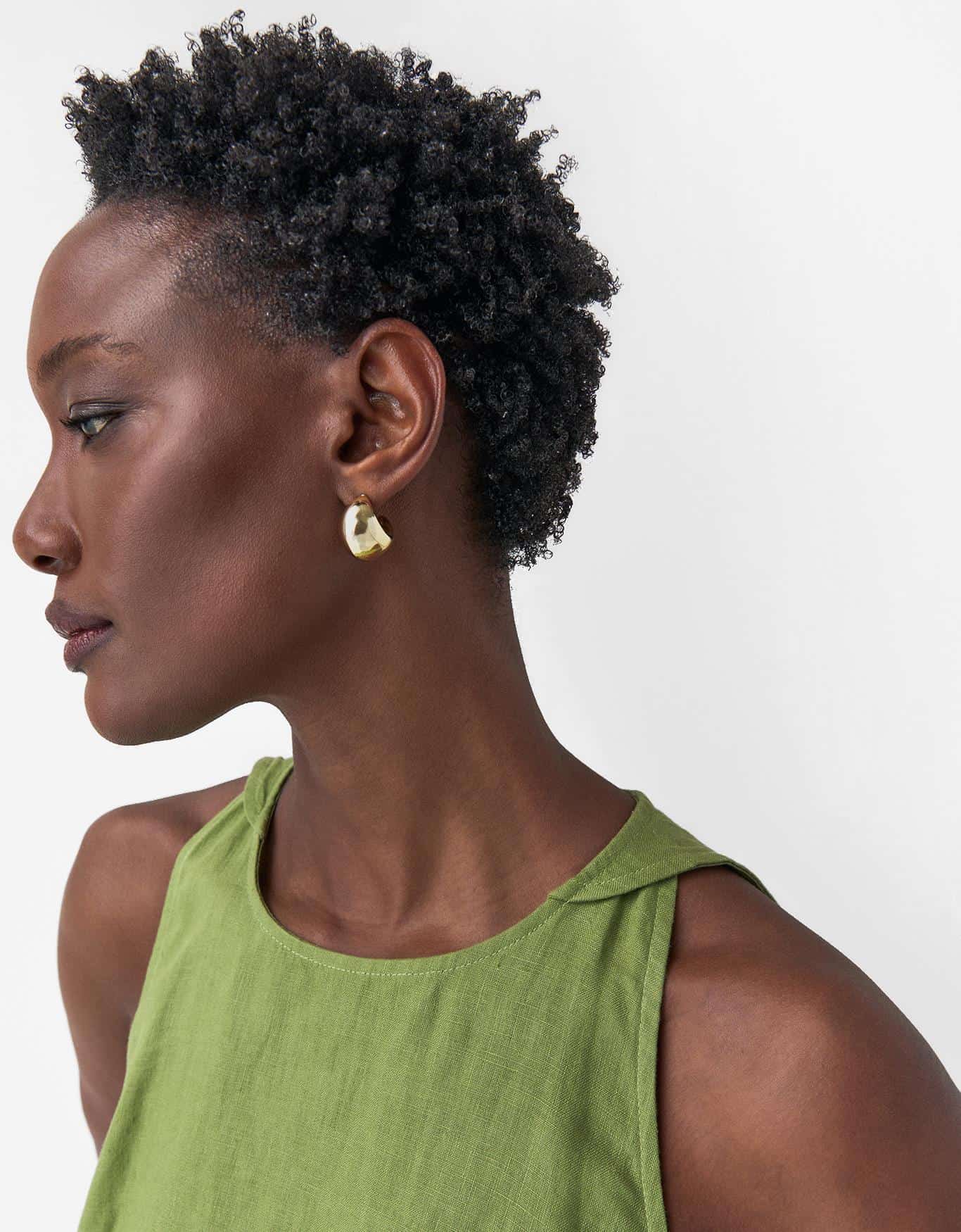 Vestido Linho Evasê