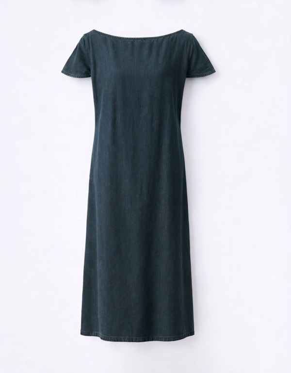 Vestido Liocel Jeans Escuro