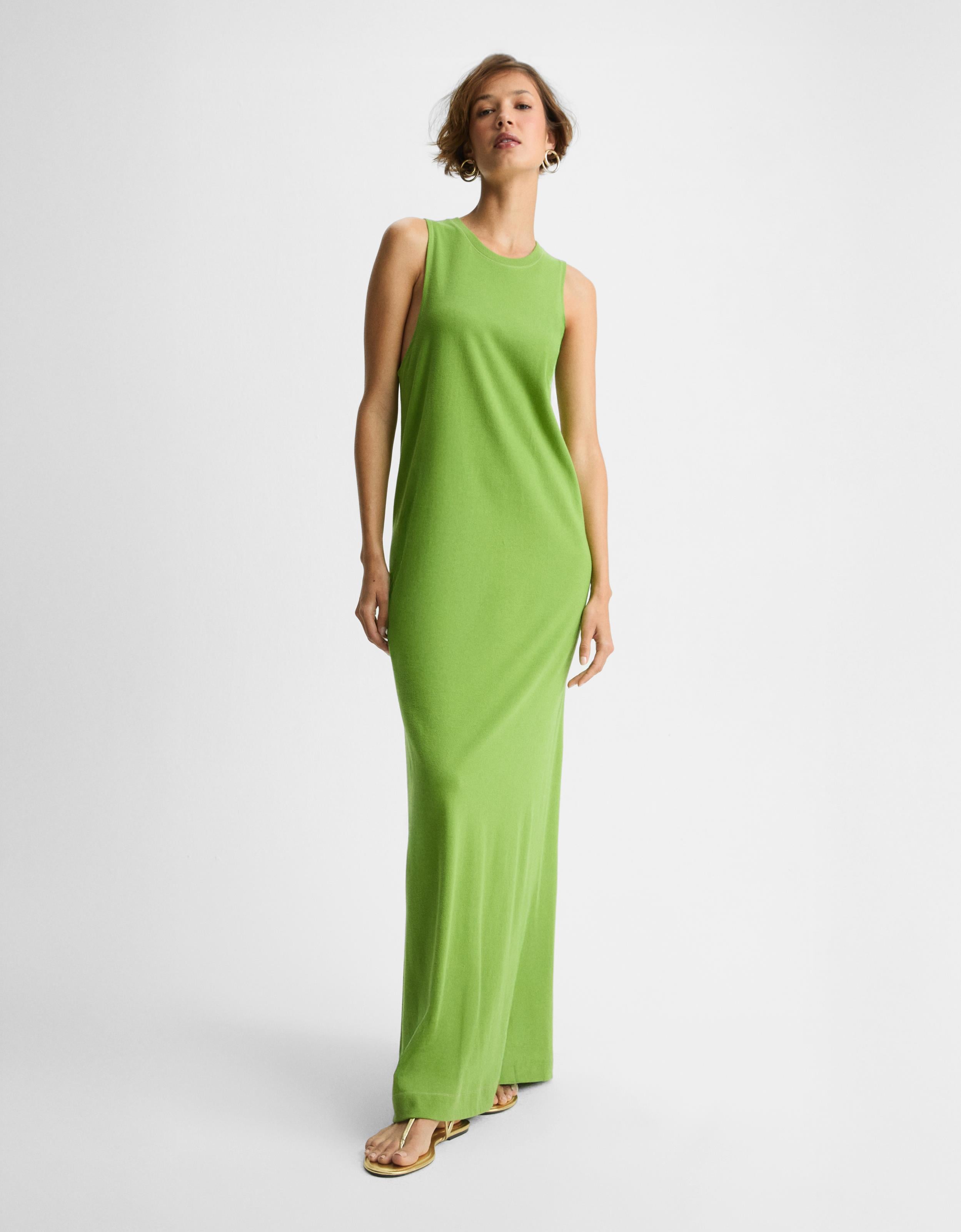 Vestido Malha Detalhe Lateral