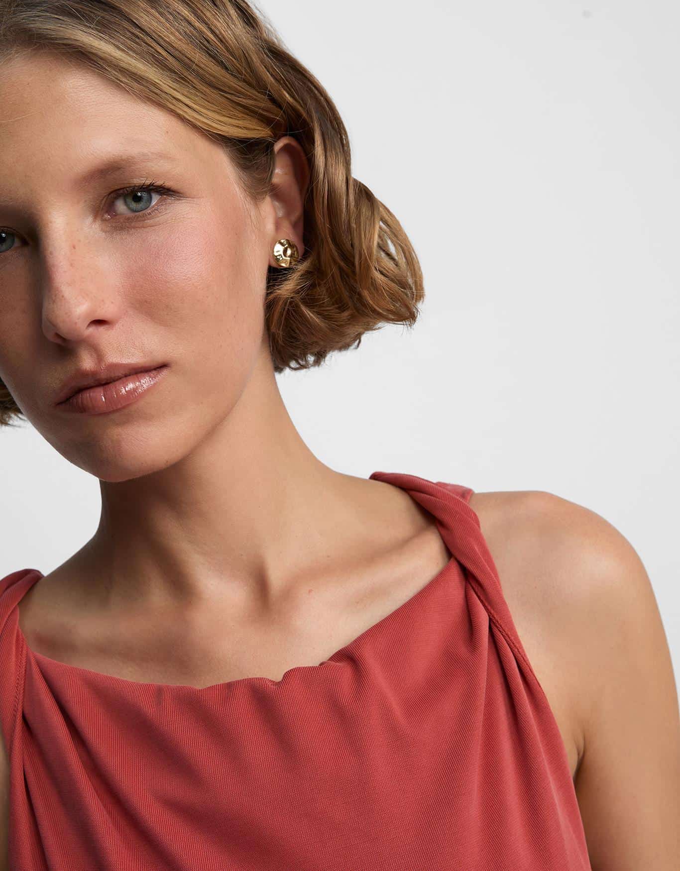 Vestido Malha Detalhe Torcido