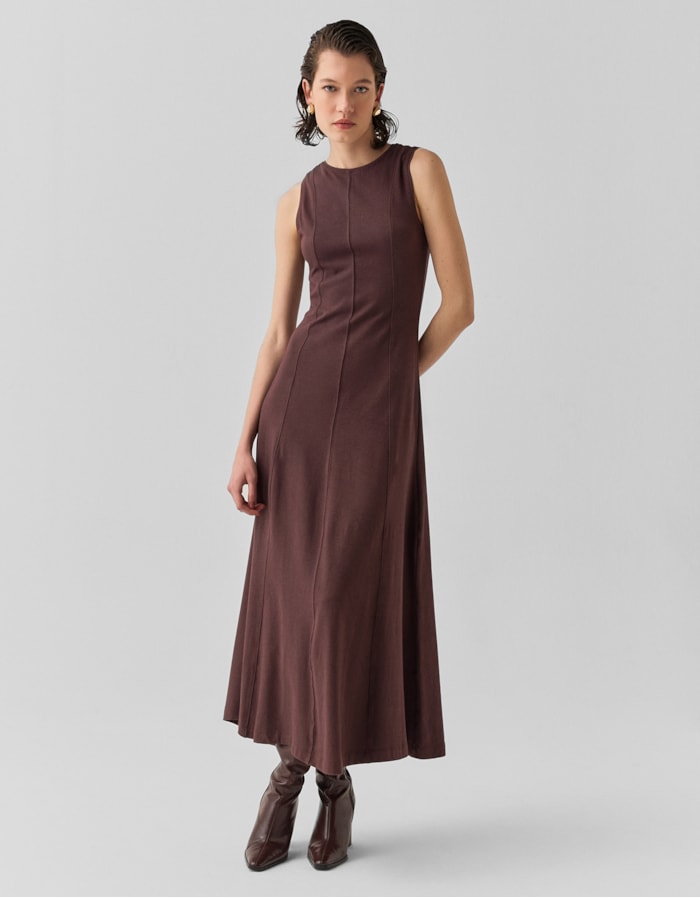Shoulder — Vestido Malha Recortes