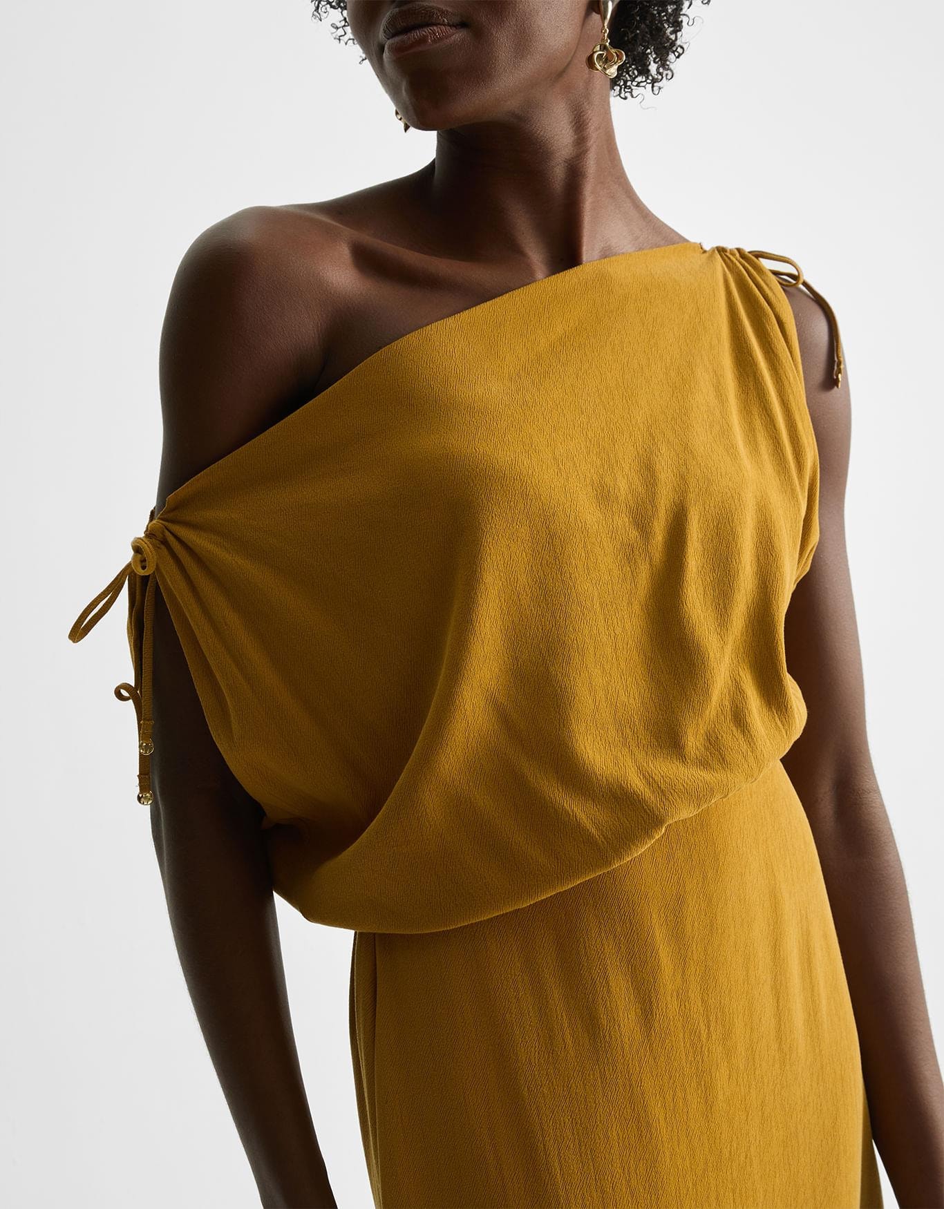 Vestido Midi Degagê Amarração