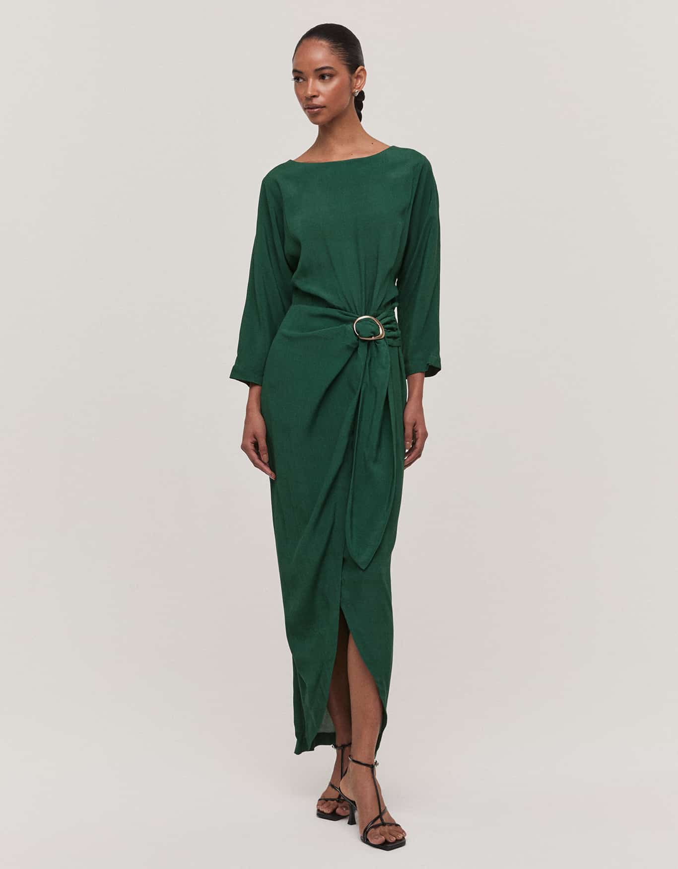 Vestido Midi Elastico