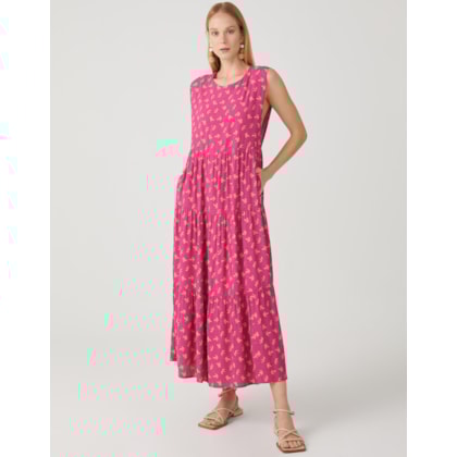 Vestido Midi Gravataria Voar