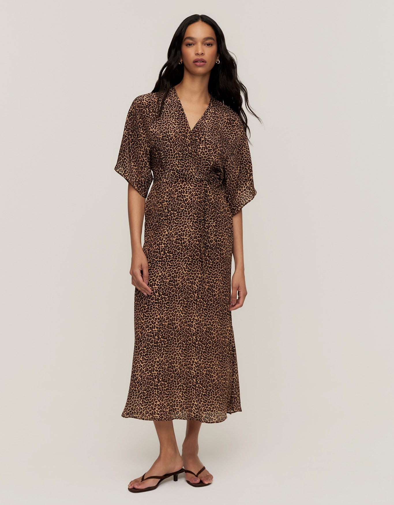 Vestido Onça Terra Mini