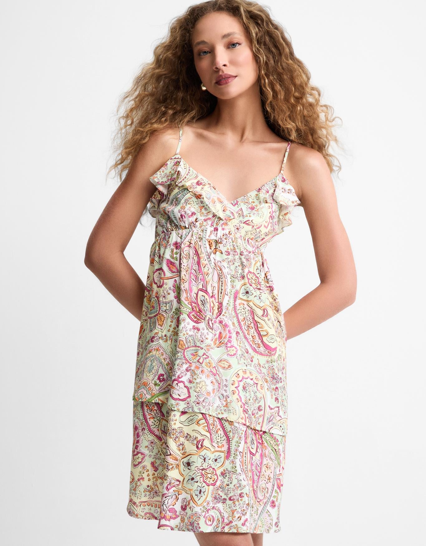 Vestido Paisley Color