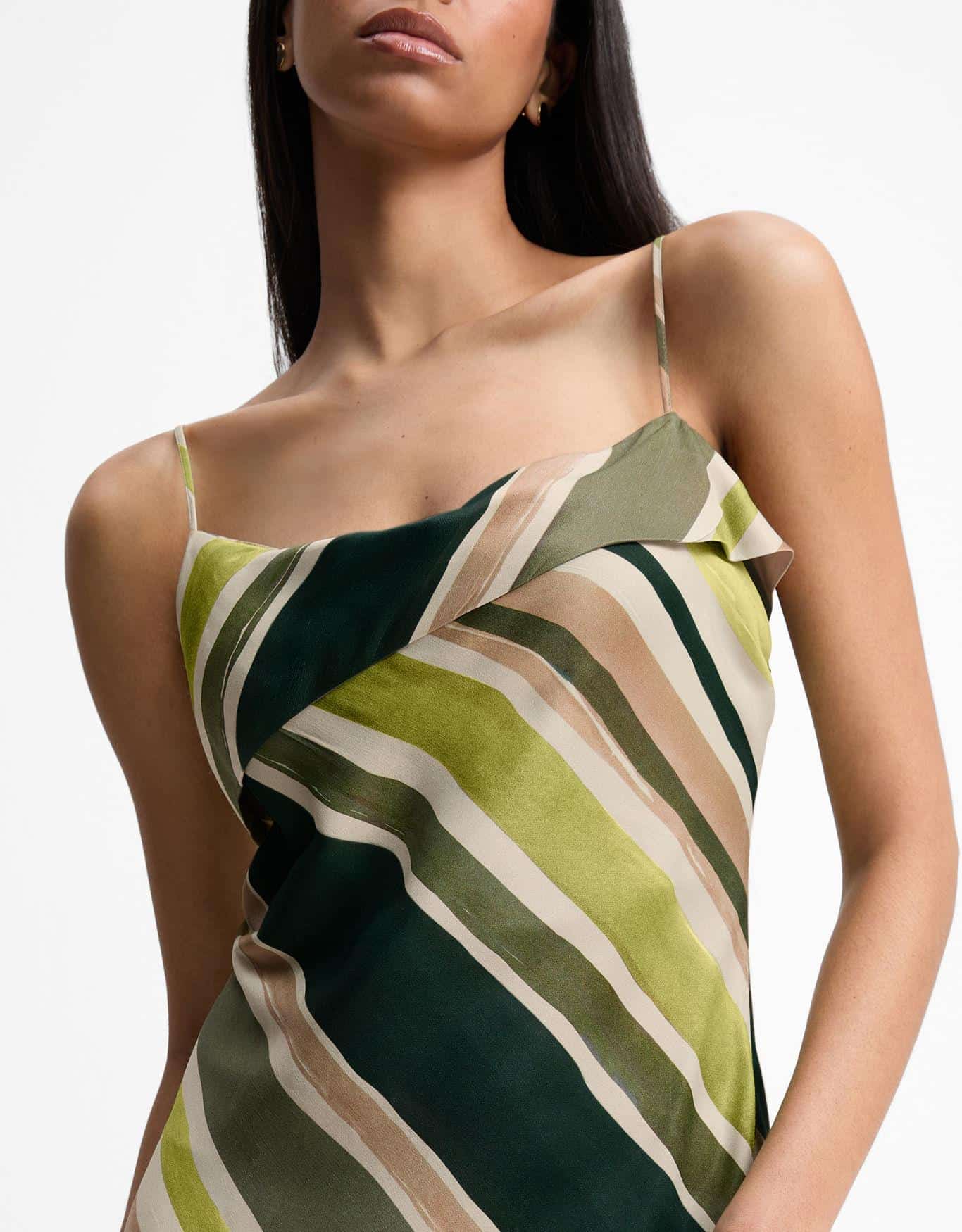 Vestido Pincelada Diagonal