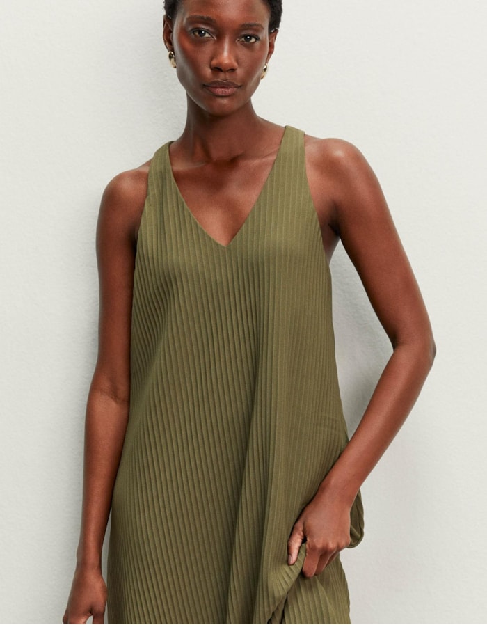 Vestido Plissado 360