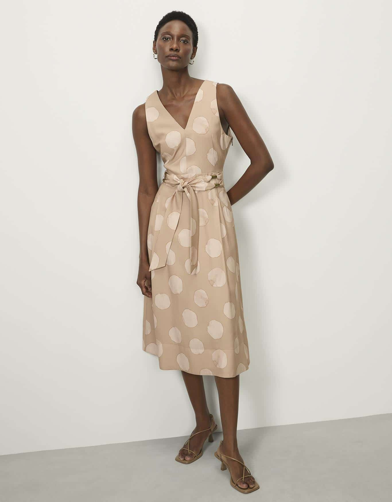 Vestido Poá Textura