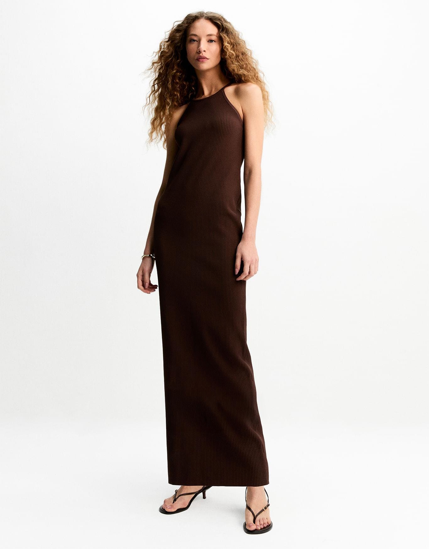 Vestido Tricot Canelado