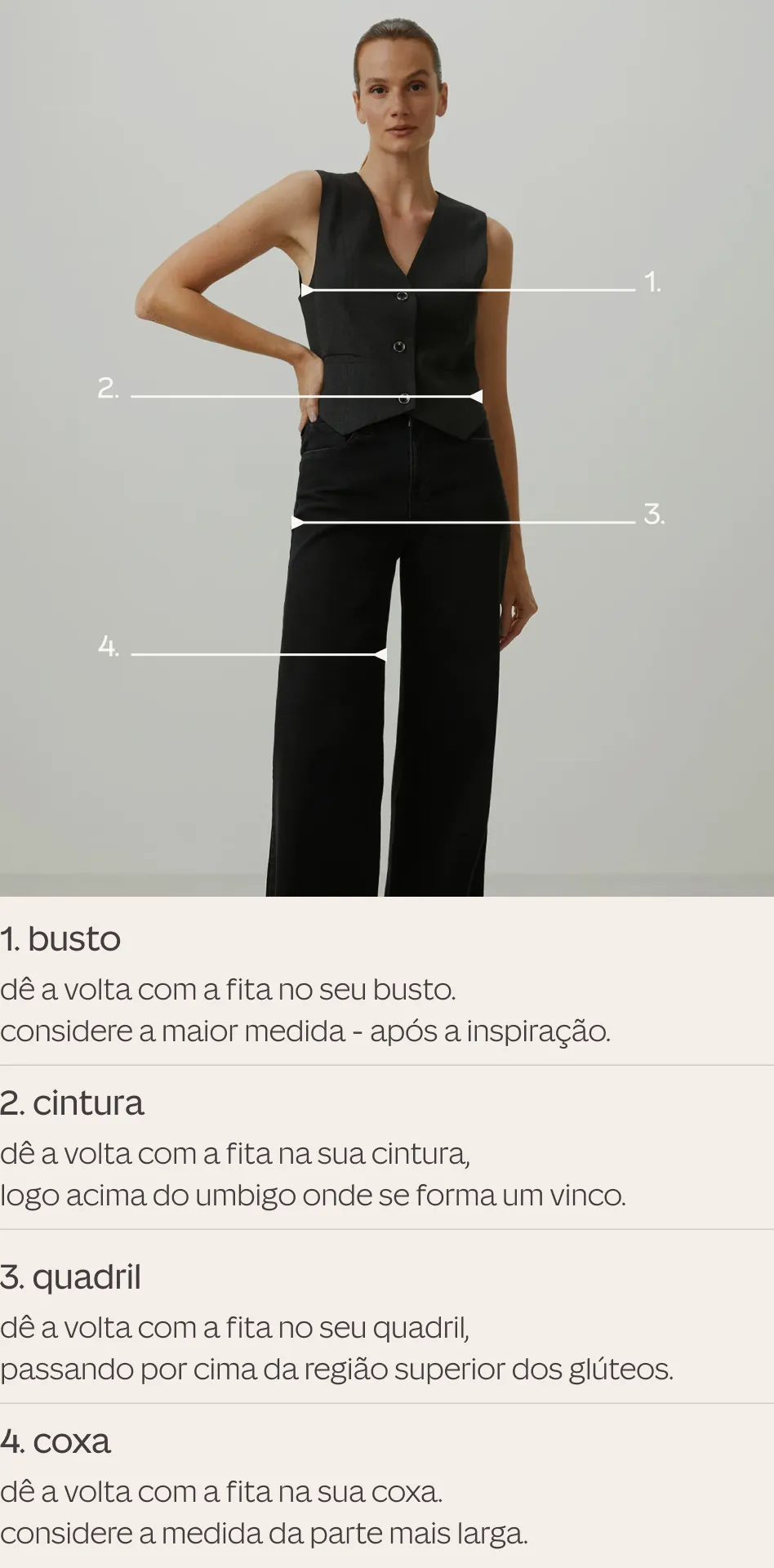 como medir